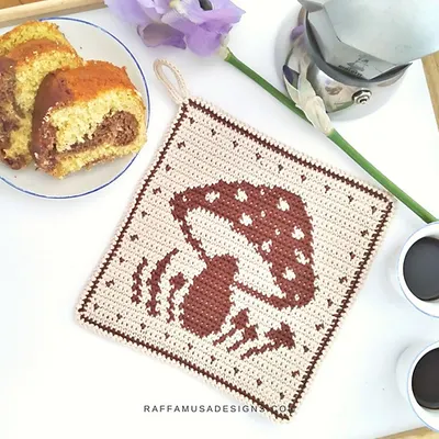 Mushroom Potholder