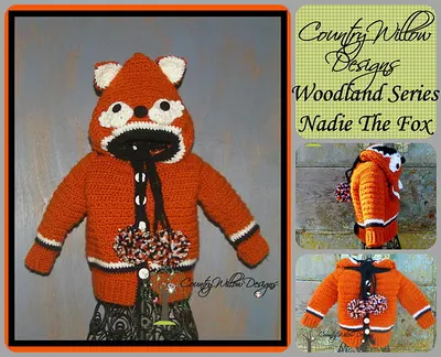 Nadie the Fox Unisex Sweater