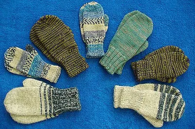 No swatch, No Gauge Mittens for Kids