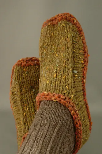 Non-felted Slippers
