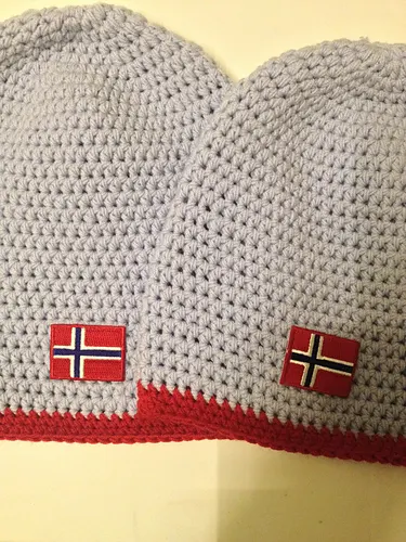 Norwegian Olympic beanie for kids