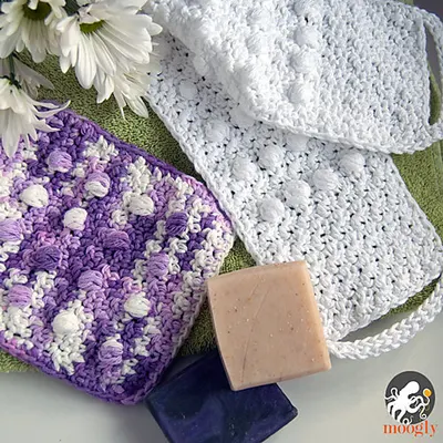 Pampering Massage Back Scrubber and Washcloth