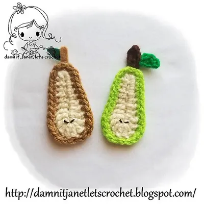 Pear Applique