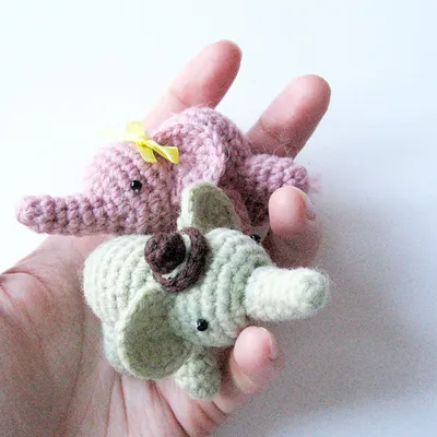 Percy The Elephant Amigurumi
