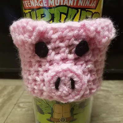Piggy Travel Mug Cozy