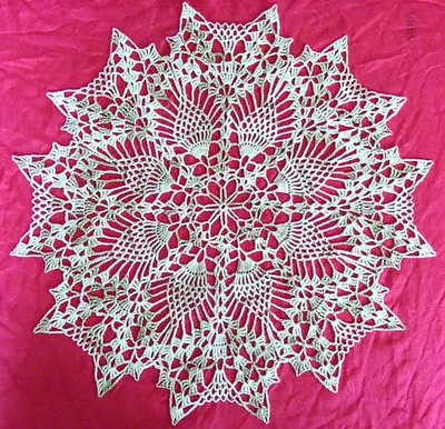 Pineapple Doily