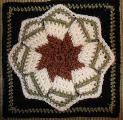 Pinwheel Star Square