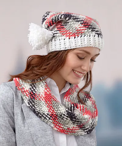 Planned Pooling Hat and Cowl Set: Cowl
