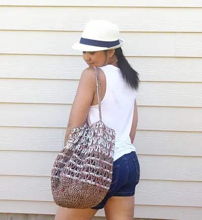 Plarn Beach Bag