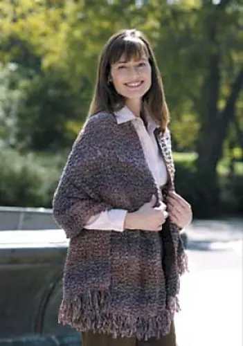 Prayer Shawl / Healing Shawl #13779 (Crochet)
