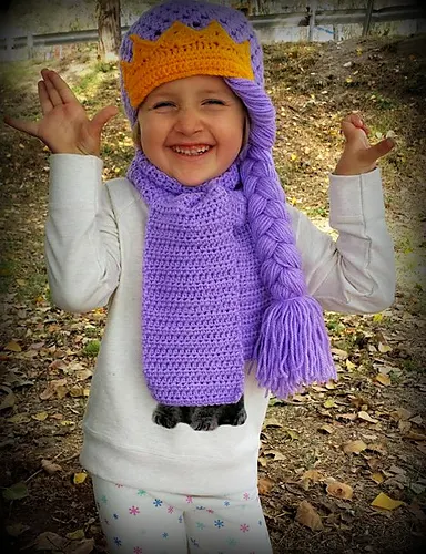 Princess Hat and Scarf