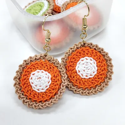 Pumpkin Pie Earrings