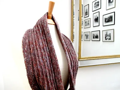 Purl Ridge Scarf