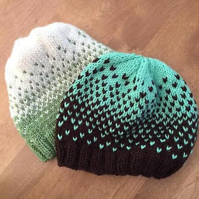 Quick Ombré Hat