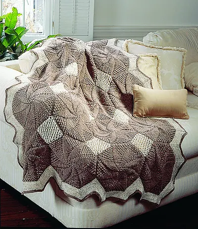 Quilt Look Afghan