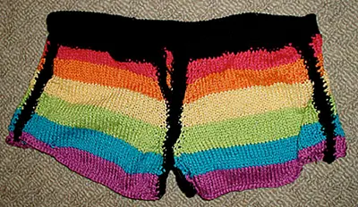 Rainbow Hotpants