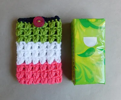 Rainbow Tissue Pouch
