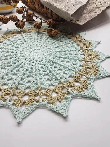 Ray of Sunshine Doily