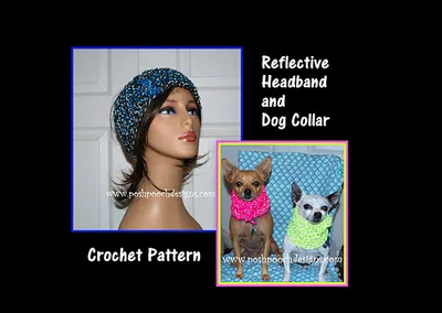 Reflective Headband and Collar