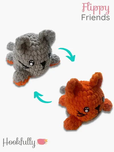 Reversible Cat - Flippy Friends