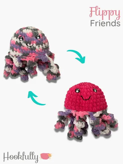 Reversible Octopus - Flippy Friends