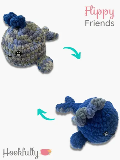 Reversible Whale - Flippy Friends