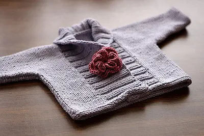 Ribbed Baby Jacket