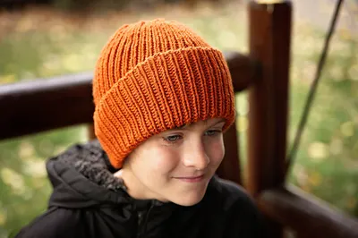 Ribbed Beanie Worsted