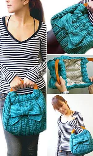 Ribbon Accent Bag