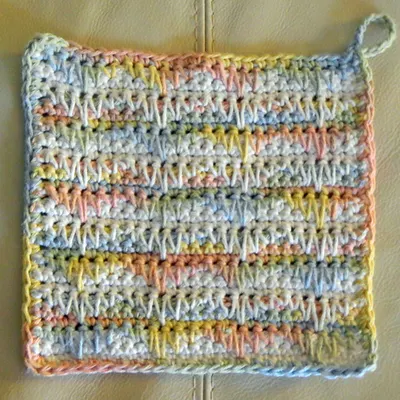 Rick Rack Pot Holder