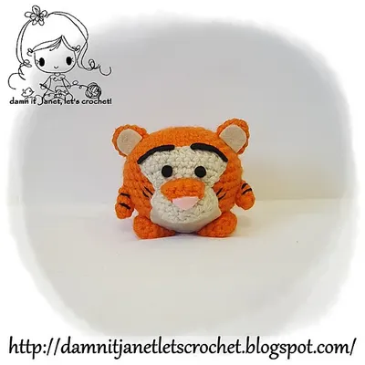 Round Plush Tigger