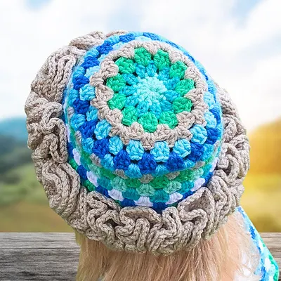 Ruffle Hat
