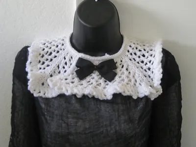 Ruffled Lace Yoke