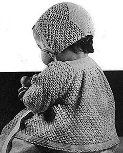 Sacque and Cap #5194