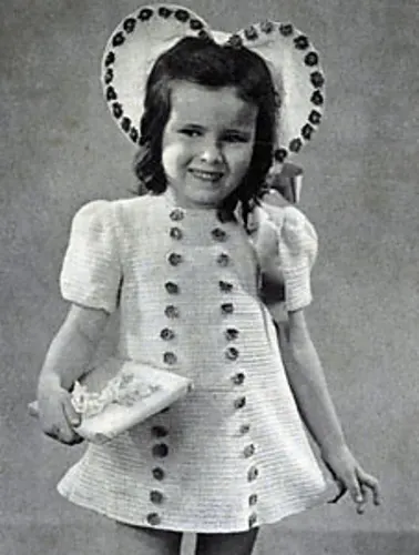 Sally Dress and Bonnet #5137