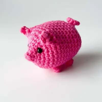 Sat the Pig - Amigurumi no sewing