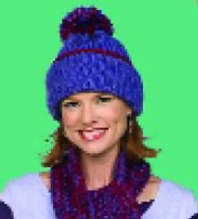 Scarf, Hat and Wristlets