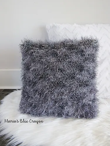 Shag Throw Pillow