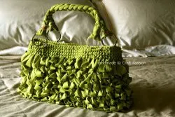 Shaggy Bag with Lining