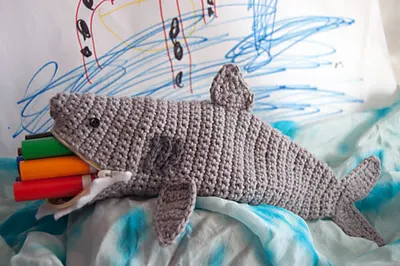 Shark Time Pouch