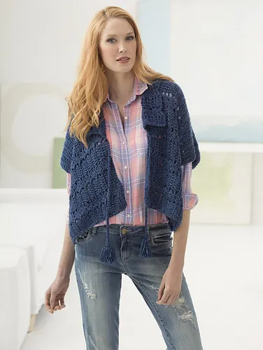 Shawl Collar Bolero