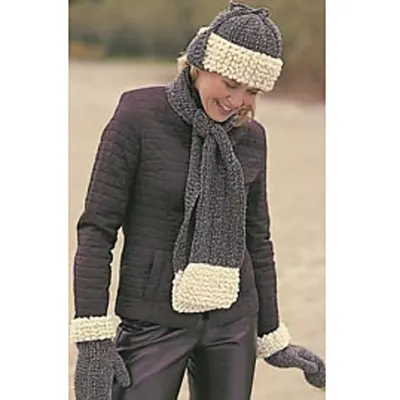 Sheepskin Hat, Scarf & Mittens (Scarf)