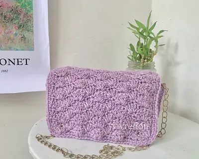 shell flap bag