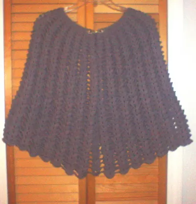 Shell Stitch Capelet