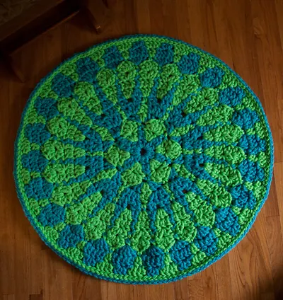 Shocking Mandala Rug