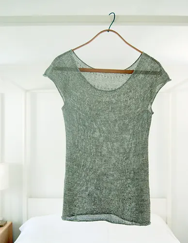 Silken Straw Summer Sweater