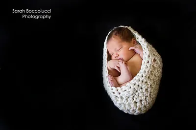 Simple Baby Cocoon Photo Prop