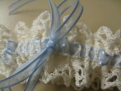 Skinny Lace Wedding Garter