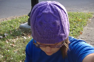 Skull Cable Hat