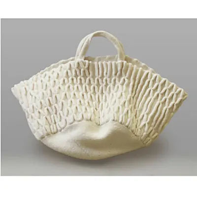 Smocked Pleated Bag